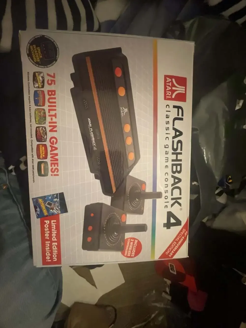 Atari Flashback 4 Classic Game Console 40th Anniversary Special Edition